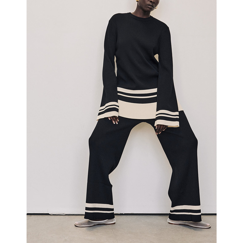 Dissh 'Madison' Black Contrast Pant Size XL